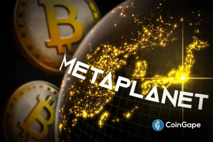 Japan’s corporate Bitcoin treasury company Metaplanet has secured almost $531 million in capital to expand its Bitcoin holdings. The company’s board has also approved a revised capital allocation policy with mNAV clause. The stock jumped almost 5% on Monday amid Bitcoin rebound to $74K. Bitcoin Proxy Metaplanet Raises $531 Million Metaplanet has raised almost $255
The post <a href="https://coingape.com/metaplanet-raises-531m-revises-bitcoin-capital-allocation-policy/">Breaking: Metaplanet Raises $531M, Revises Bitcoin Capital Allocation Policy</a> appeared first on <a href="https://coingape.com/">CoinGape</a>.