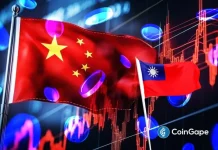 Breaking: China Vows to Reclaim Taiwan by 2026 As Crypto Market Recovers