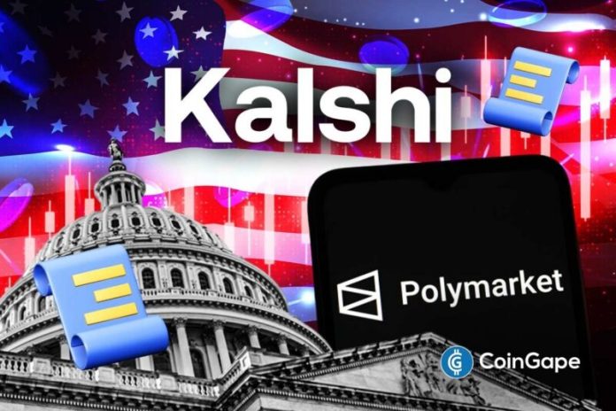 US senators plan to introduce a bipartisan bill to ban sports betting on CFTC-regulated prediction markets such as Kalshi and Polymarket. The proposal comes as prediction markets face mounting lawsuits and crackdowns in the United States and other countries amid concerns over insider trading, market manipulation, and circumvention of state gambling laws. US Senators Introduce
The post <a href="https://coingape.com/prediction-markets-ban-widens-as-us-senators-push-bipartisan-bill-on-sports-betting/">Breaking: Prediction Markets Ban Widens as US Senators Push Bipartisan Bill to Crack Down on Sports Betting</a> appeared first on <a href="https://coingape.com/">CoinGape</a>.