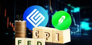 COIN, HOOD, GLXY Stock Slides as High CPI Data Dampens Fed Rate Cut Hopes