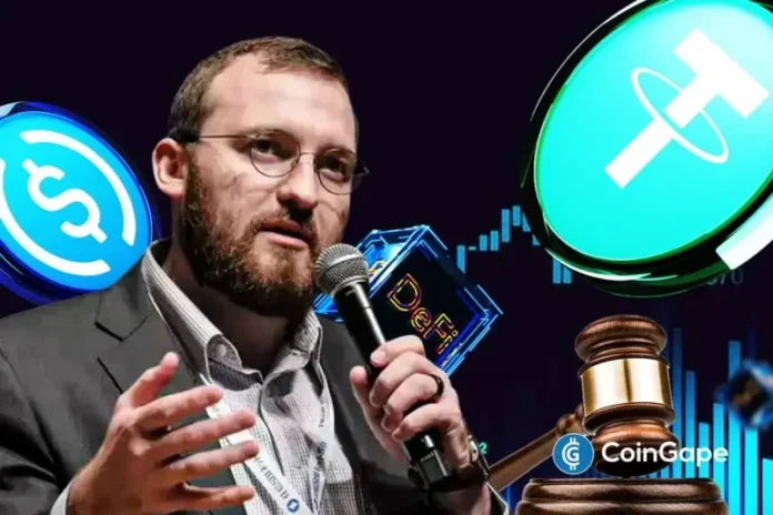 Cardano founder Charles Hoskinson criticized Ripple CEO Brad Garlinghouse during a a weekly crypto rollup video over support of the CLARITY Act, arguing the proposal could reshape crypto regulation. He accused Garlinghouse of backing a framework that could classify most projects as securities. Charles Hoskinson CLARITY Act Criticism In a weekly rollup youtube video, Charles
The post <a href="https://coingape.com/cardano-vs-ripple-hoskinson-accuses-ripple-ceo-of-favoring-clarity-act-calls-it-a-death-trap/">Cardano vs. Ripple: Hoskinson Accuses Ripple CEO of Favoring CLARITY ACT, Calls It a “Death Trap”</a> appeared first on <a href="https://coingape.com/">CoinGape</a>.