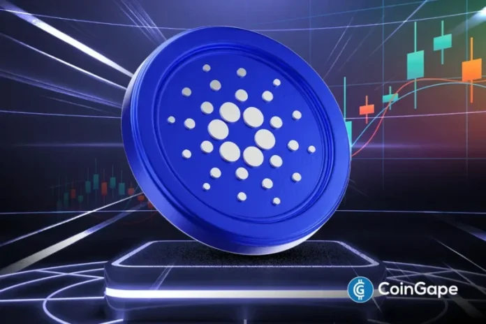 Cardano price hovers above $0.26 amid SEC/CFTC policy shift and ETF update, reflecting ongoing pressure across digital assets. The ADA declined 1.86% over the past 24 hours to trade near $0.267. Cardano price action continues to hold within the $0.26 to $0.27 support band. Broader market momentum, however, remains tilted to the downside. The world
The post <a href="https://coingape.com/markets/cardano-ada-price-prediction-amid-sec-cftc-policy-shift-and-etf-update/">Cardano (ADA) Price Prediction Amid SEC/CFTC Policy Shift and ETF Update</a> appeared first on <a href="https://coingape.com/">CoinGape</a>.