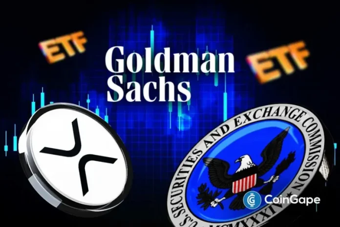 Wall Street giant Goldman Sachs Group has filed with the US SEC to reveal its latest XRP holdings across four spot ETFs. The firm continues to remain the largest institutional holder of spot XRP ETFs, with over $152 million in net holdings. Goldman Sachs Reveals over $152 Million in XRP Holdings According to a 13F
The post <a href="https://coingape.com/goldman-sachs-discloses-latest-xrp-holdings-in-spot-etfs-sec-filing/">Goldman Sachs Discloses Latest XRP Holdings in Spot ETFs: SEC Filing</a> appeared first on <a href="https://coingape.com/">CoinGape</a>.