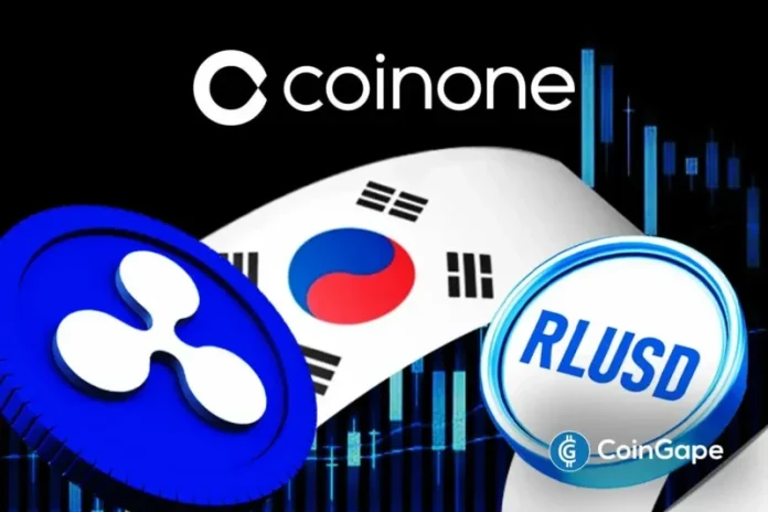 Ripple USD (RLUSD) stablecoin expands into South Korea’s crypto market, with listing on Coinone crypto exchange on Wednesday. Traders can now access Ripple’s fully-reserved, enterprise-grade stablecoin directly in Korean won (KRW), boosting daily trading volume and adoption of the XRP ecosystem. Ad Ad Ripple’s RLUSD Stabecoin Is Now Live on Coinone Ripple took to X
The post <a href="https://coingape.com/ripple-usd-rlusd-enters-south-korea-with-coinone-listing/">Ripple USD (RLUSD) Enters South Korea with Coinone Listing</a> appeared first on <a href="https://coingape.com/">CoinGape</a>.