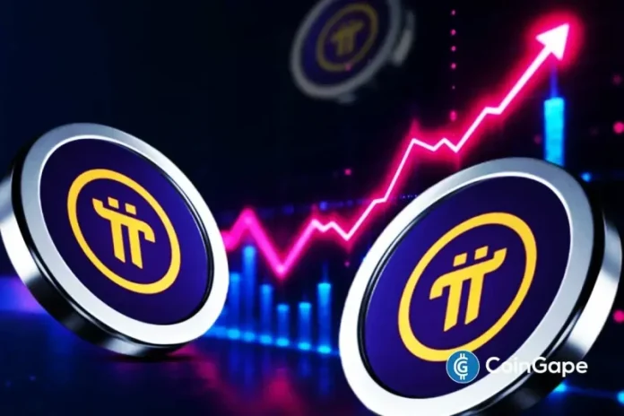 Pi coin price climbed today as bullish sentiment returned to the broader cryptocurrency market. The token rose about 13% in 24 hours and traded near $0.196. Investors are now watching closely to see whether the rally can extend toward the $0.30 level. The recent momentum is favorable since a number of factors favor increasing demand
The post <a href="https://coingape.com/markets/pi-network-price-as-btc-rallies-above-74k-can-pi-coin-extend-gains-to-0-30/">Pi Network Price As BTC Rallies Above $74K: Can PI Coin Extend Gains to $0.30?</a> appeared first on <a href="https://coingape.com/">CoinGape</a>.