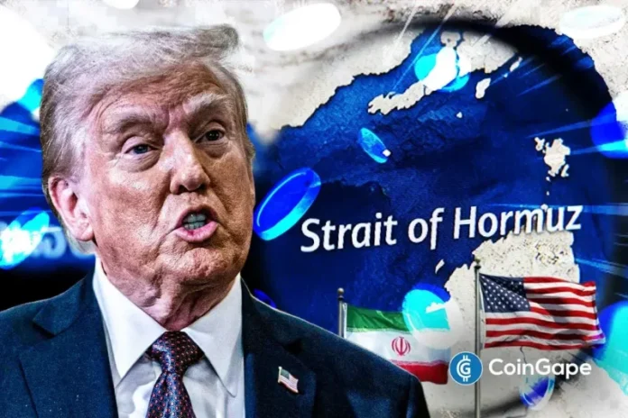 Iran has declared that the Strait of Hormuz remains closed as the U.S.-Iran war approaches the one-month mark. This latest development follows Trump’s decision to delay strikes on Iran’s energy infrastructure on the claim that Iran had made this request with ongoing peace talks. Iran Declares Strait of Hormuz Still Closed as U.S.-Iran War Drags
The post <a href="https://coingape.com/u-s-iran-war-iran-says-strait-of-hormuz-remains-closed-even-as-trump-delays-strikes/">U.S.-Iran War: Iran Says Strait of Hormuz Remains Closed Even as Trump Delays Strikes</a> appeared first on <a href="https://coingape.com/">CoinGape</a>.