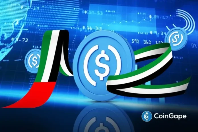 The UAE’s crypto industry has reached a major milestone, as the central bank approved its first dollar-backed stablecoin, USDU. On Thursday, the Central Bank of the United Arab Emirates (CBUAE) gave a green signal for the launch of USDU, a stablecoin backed 1:1 by the US dollar. UAE Launches First USD-Backed Stablecoin According to the
The post <a href="https://coingape.com/uae-approves-nations-first-dollar-pegged-stablecoin-usdu/">UAE Approves Nation’s First Dollar-Pegged Stablecoin USDU</a> appeared first on <a href="https://coingape.com/">CoinGape</a>.