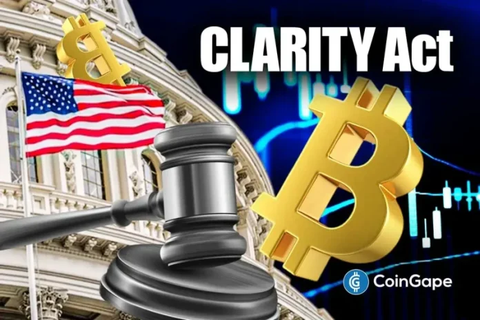 The White House will hold a meeting with executives from the banking and cryptocurrency industries on Monday to resolve differences regarding the CLARITY Act. The conflict has hindered progress on crypto legislation in the U.S. White House To Hold Meeting Over CLARITY Act The White House crypto council will host the meeting, according to a
The post <a href="https://coingape.com/white-house-to-meet-bank-and-crypto-executives-over-clarity-act-clash/">Breaking: White House to Meet Bank and Crypto Executives Over CLARITY Act Clash</a> appeared first on <a href="https://coingape.com/">CoinGape</a>.