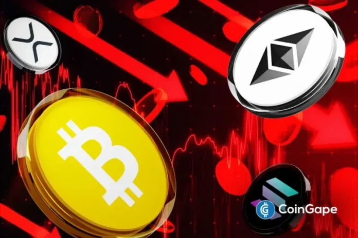 Crypto market crash risks mount as over $15 billion in Bitcoin (BTC), Ethereum (ETH), XRP (XRP), and Solana (SOL) options expire today. BTC price has dropped below $68,500, dragging the broader crypto market lower. Traders are bracing for further selloffs amid massive outflows from spot ETFs, rising geopolitical tensions in the Middle East, and over
The post <a href="https://coingape.com/will-crypto-market-crash-as-over-15b-in-bitcoin-eth-xrp-sol-options-expires-today/">Will Crypto Market Crash as Over $15B in Bitcoin, ETH, XRP, SOL Options Expires Today?</a> appeared first on <a href="https://coingape.com/">CoinGape</a>.