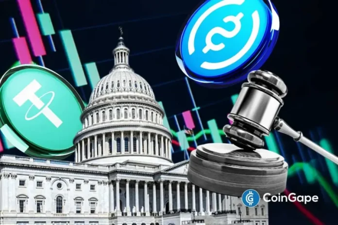 The CLARITY Act is gaining momentum in the U.S. Senate as Thom Tillis gears up to release draft legislation on stablecoin yield regulations later this week. The proposal is meant to settle a historic disagreement between banks and crypto companies on whether platforms could have returns on idle stablecoin holdings. Ad Ad Senator Thom Tillis
The post <a href="https://coingape.com/clarity-act-advances-as-senator-to-reveal-stablecoin-yield-draft-this-week/">CLARITY Act Advances as Senator To Reveal Stablecoin Yield Draft This Week</a> appeared first on <a href="https://coingape.com/">CoinGape</a>.